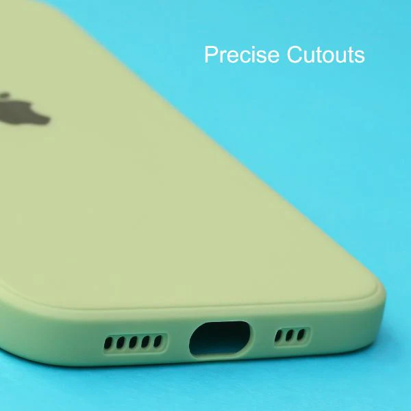 Light Green Candy Silicone Case for Apple Iphone 14 Plus - Image 5