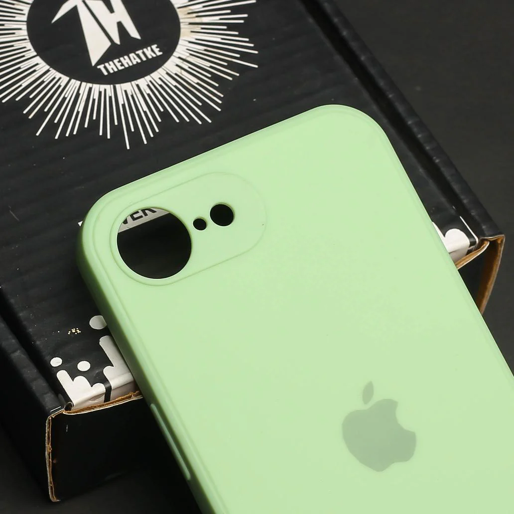 Light Green Candy Silicone Case for Apple Iphone 16E - Image 4