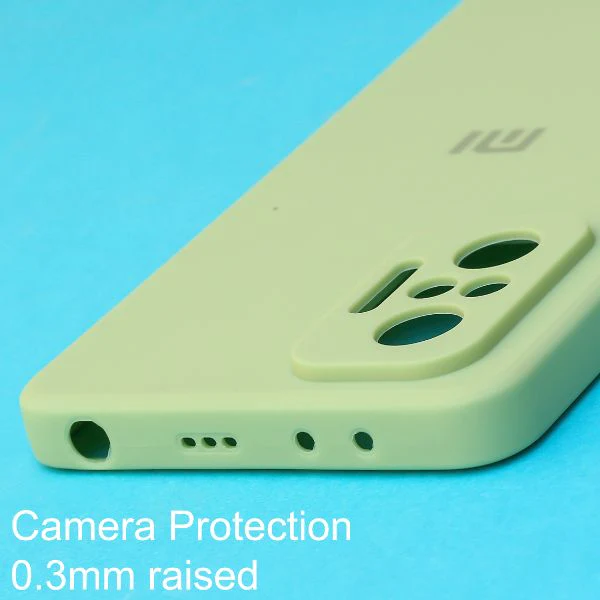 Light Green Candy Silicone Case for Redmi Note 10 Pro - Image 4