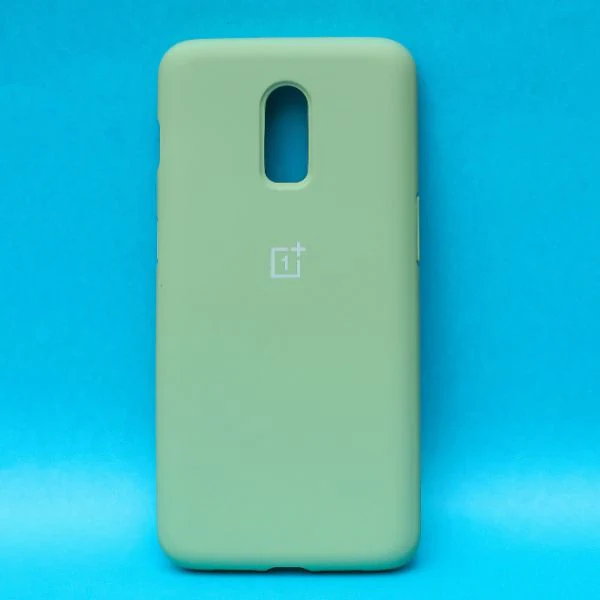 Light Green Original Silicone case for Oneplus 7