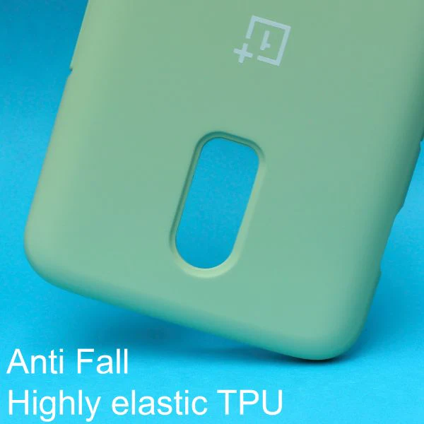 Light Green Original Silicone case for Oneplus 7 - Image 2