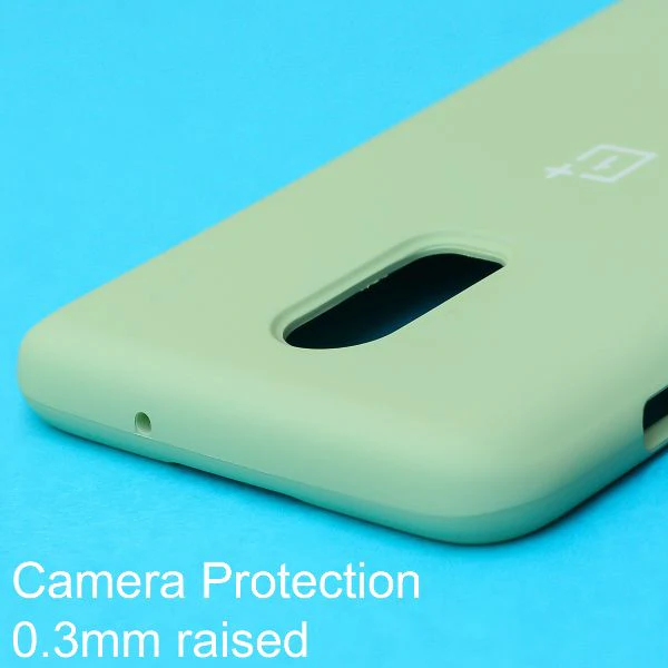 Light Green Original Silicone case for Oneplus 7 - Image 4