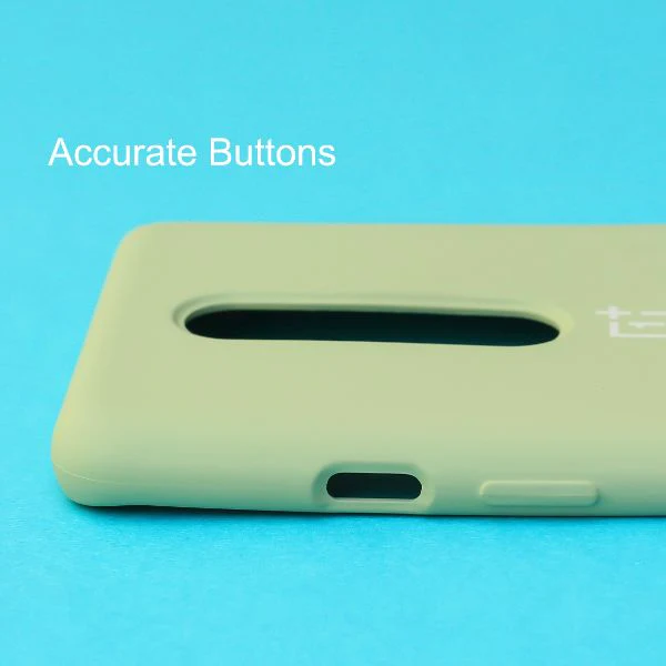 Light Green Original Silicone case for Oneplus 8 - Image 3