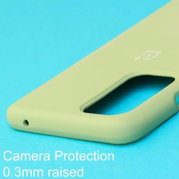 Light Green Original Silicone case for Oneplus 9RT - Image 3