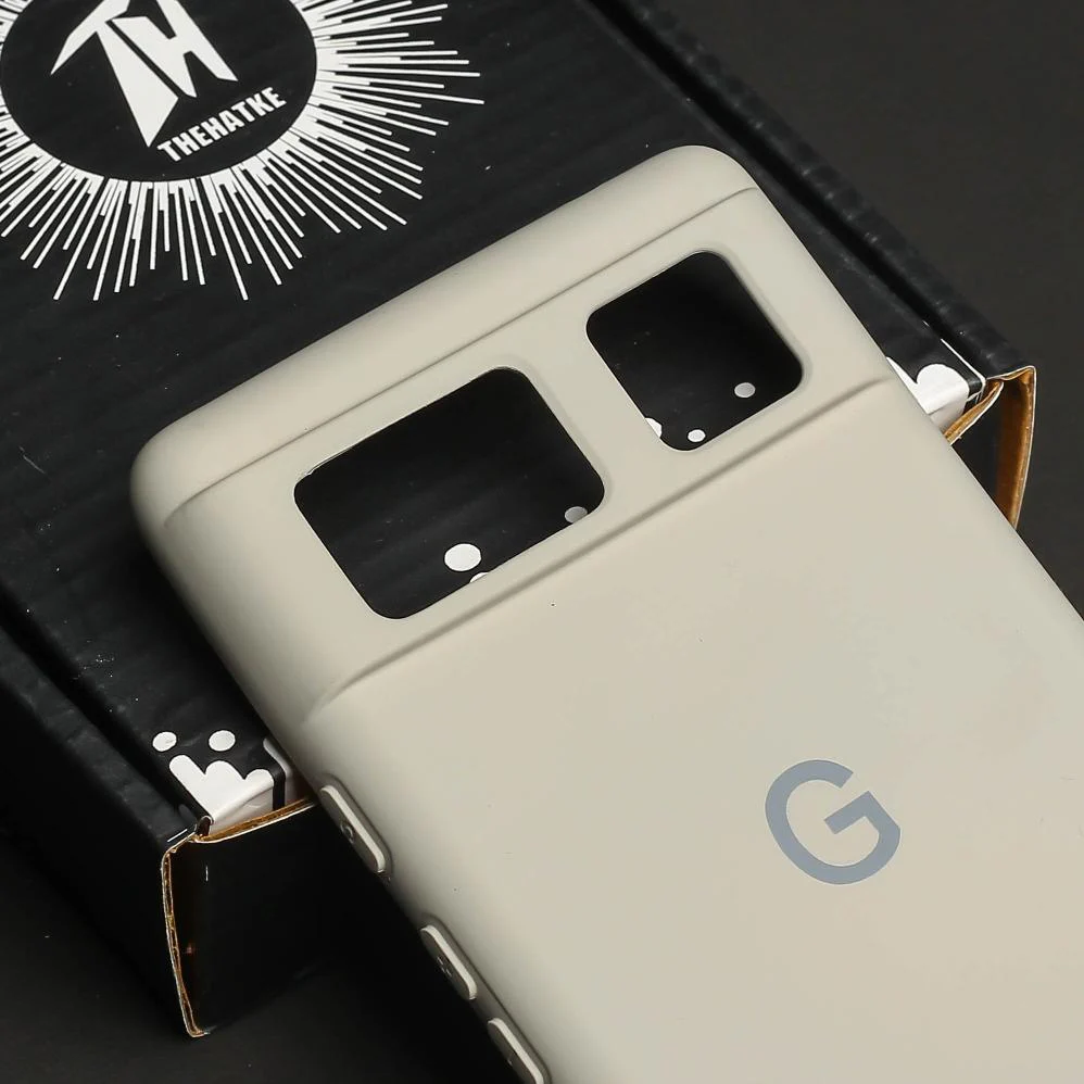 Cream Camera Original Silicone case for Google Pixel 6 - Image 4