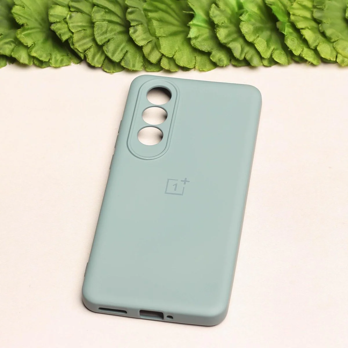 Light Grey Camera Original Silicone case for Oneplus Nord CE 4 - Image 2