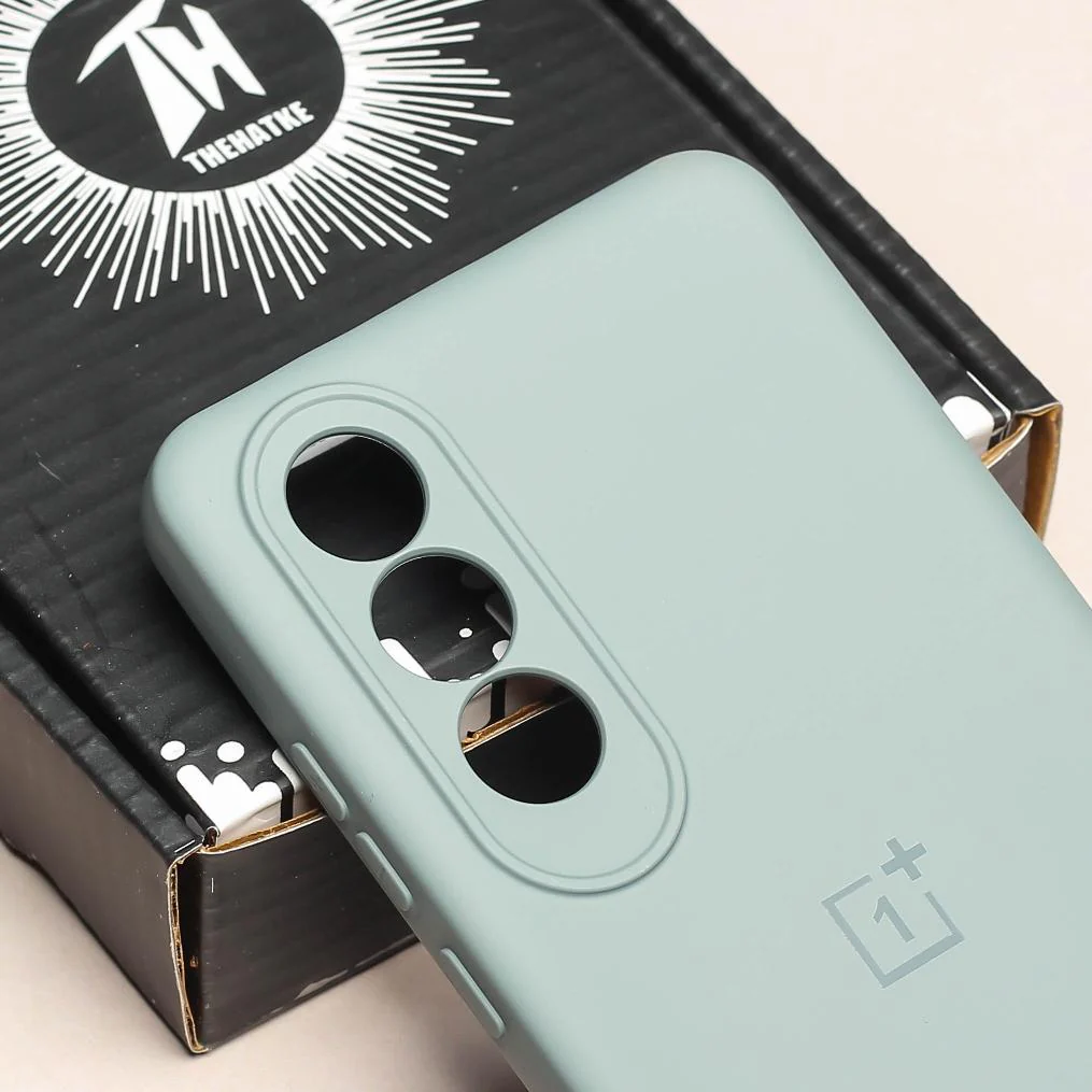 Light Grey Camera Original Silicone case for Oneplus Nord CE 4 - Image 4