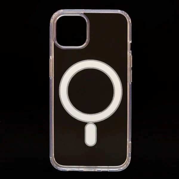 MagSafe Clear Transparent Silicone case for Apple iphone 12 Mini - Image 2