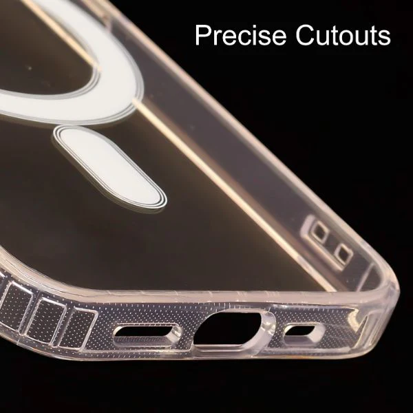 MagSafe Clear Transparent Silicone case for Apple iphone 12 Mini - Image 6