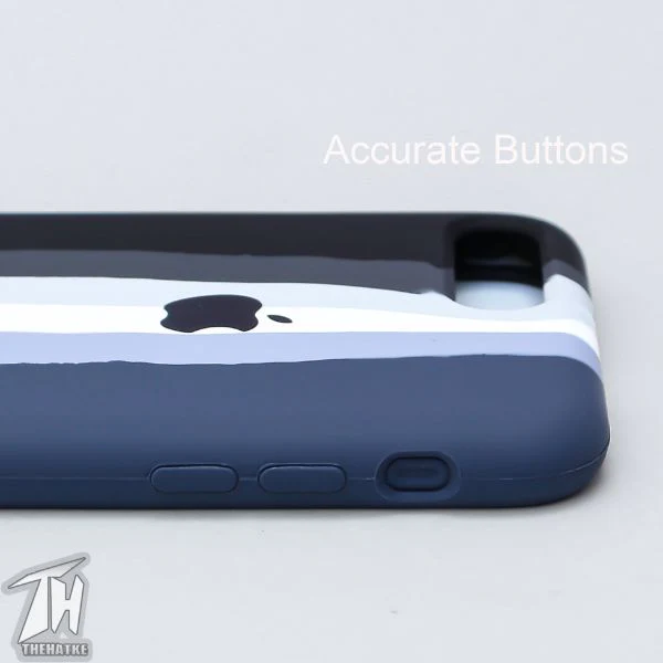 Monochrome Silicone Case for Apple iphone 7 Plus - Image 3