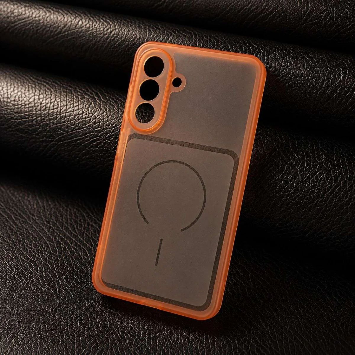 Orange Amber Silicone Case for Samsung A57