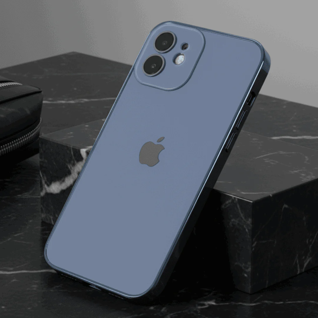 Orix Blue Matte Case for Apple iphone 11