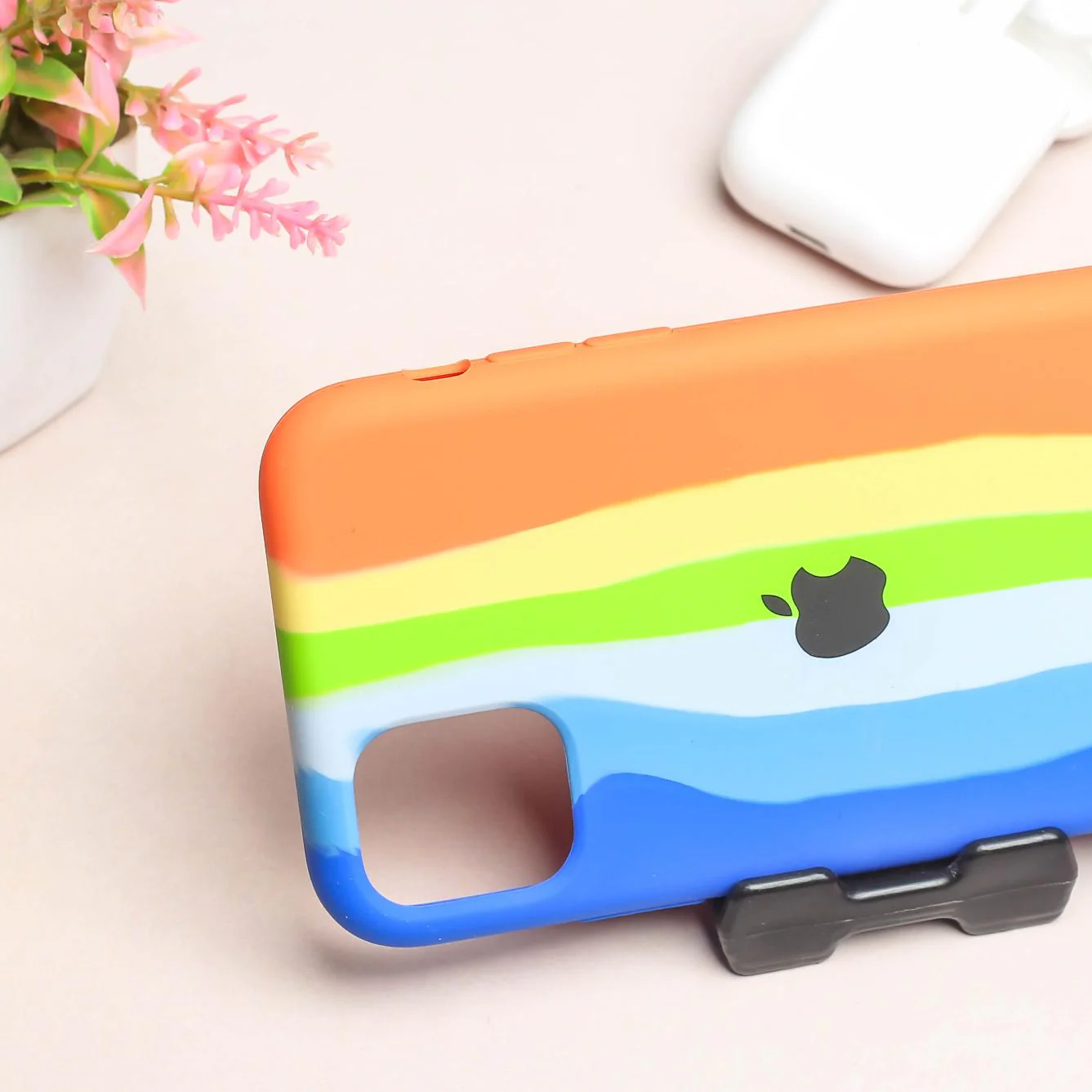PATTERN 2 Rainbow Silicone Case for Apple iphone 11 - Image 3