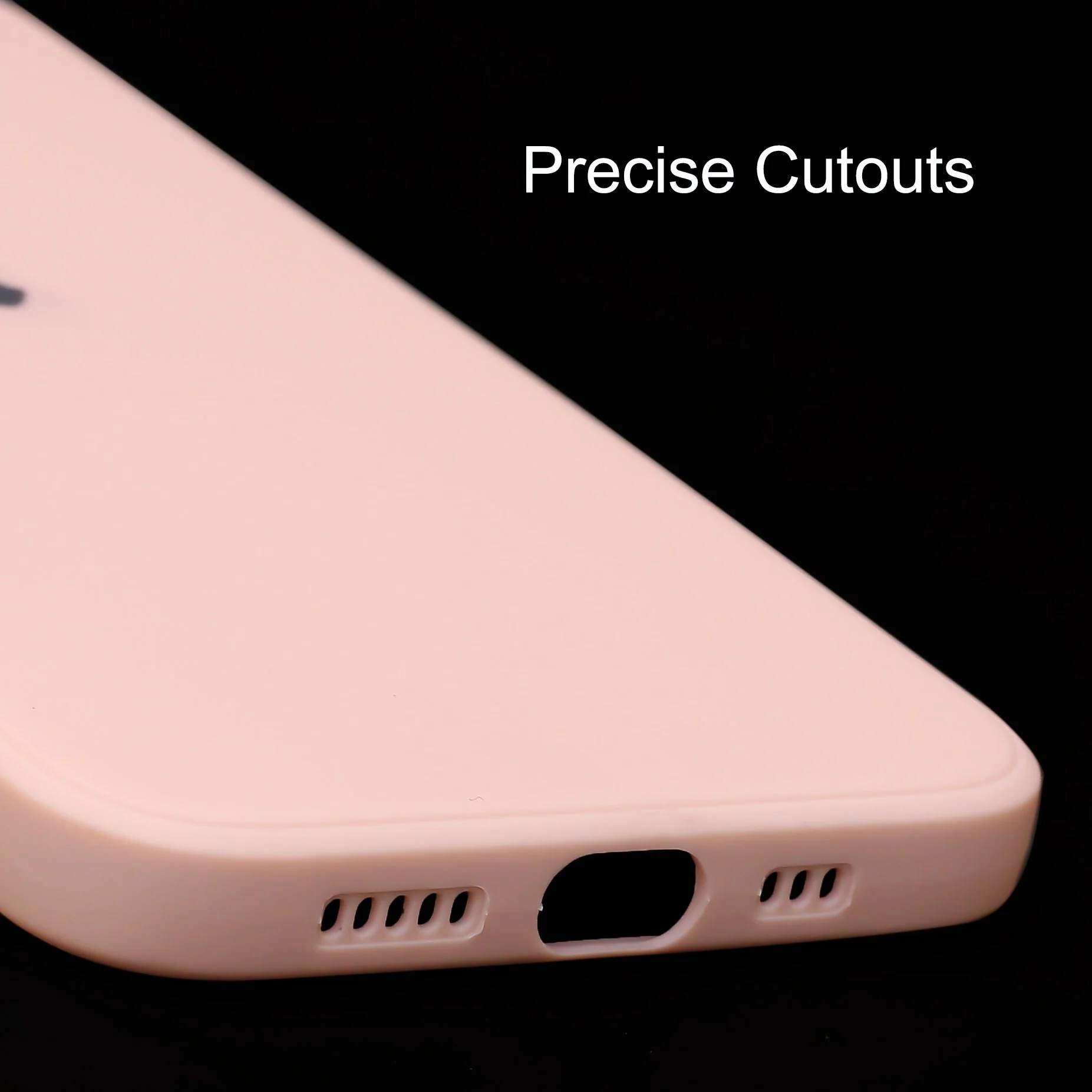 Peach Candy Silicone Case for Apple Iphone 13 Pro - Image 5