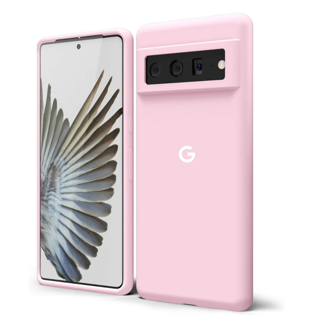 Pink Original Silicone case for Google Pixel 6A - Image 5