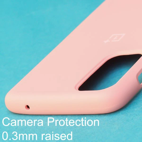 Pink Original Silicone case for Oneplus 9r - Image 3