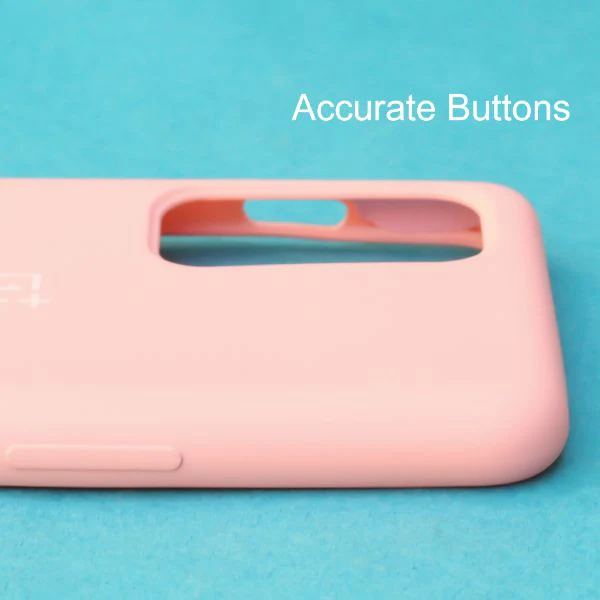 Pink Original Silicone case for Oneplus 9r - Image 4