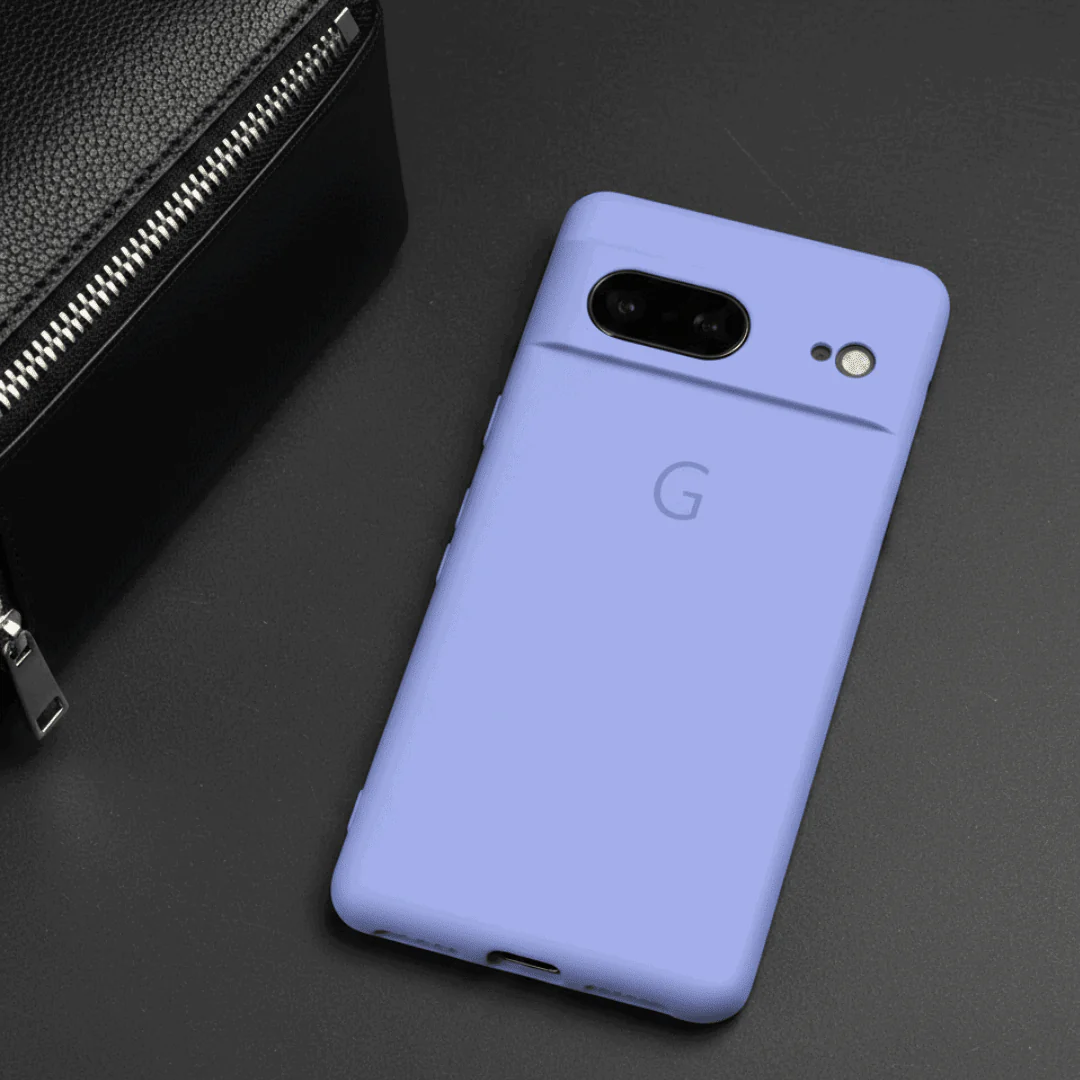 Purple Camera Original Silicone case for Google Pixel 8