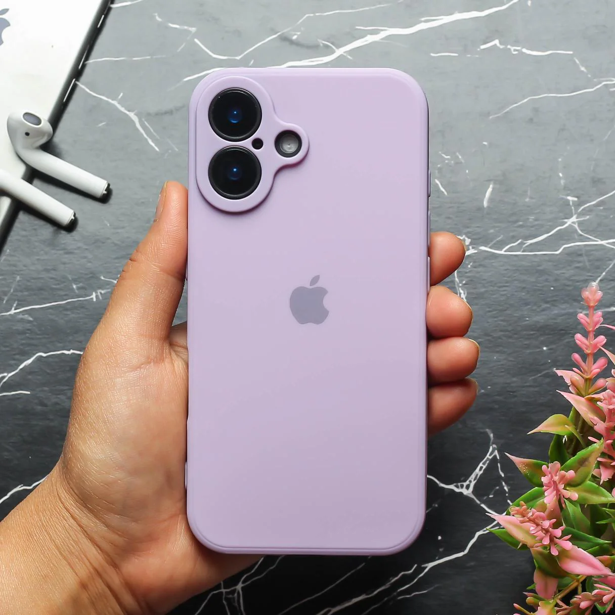 Purple Candy Silicone Case for Apple Iphone 17
