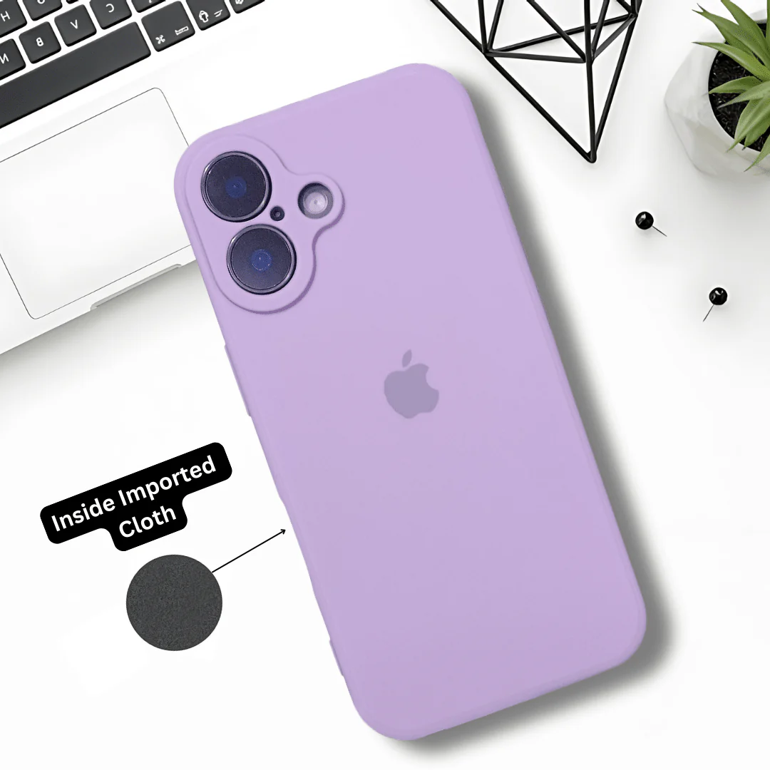 Purple Candy Silicone Case for Apple Iphone 16 Plus