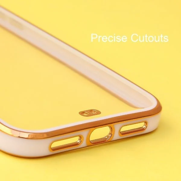 Purple Electroplated Transparent Case for Apple iphone 13 Pro - Image 6