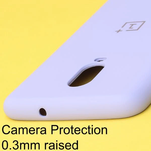 Purple Original Camera Safe Silicone case for Oneplus 7 - Image 4