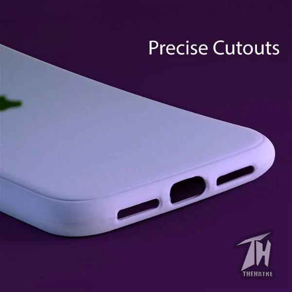 Purple Silicone Case for Apple iphone 12 - Image 5