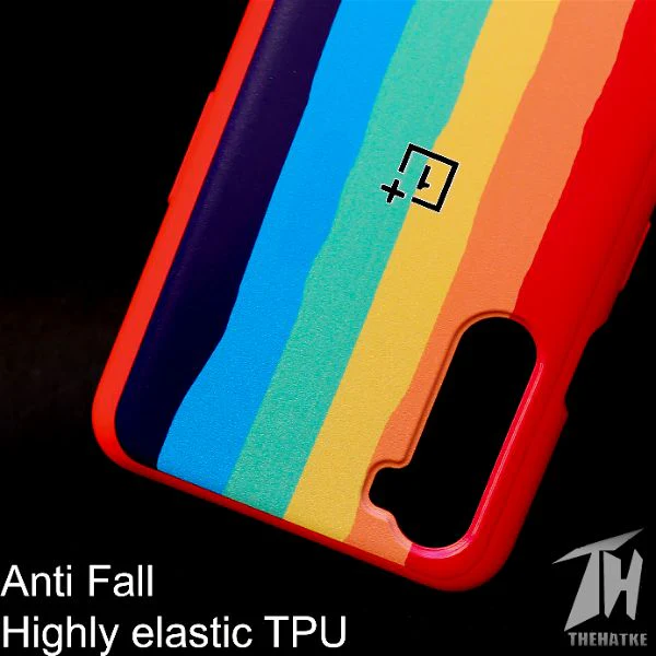 Rainbow Silicone Case for Oneplus Nord - Image 2