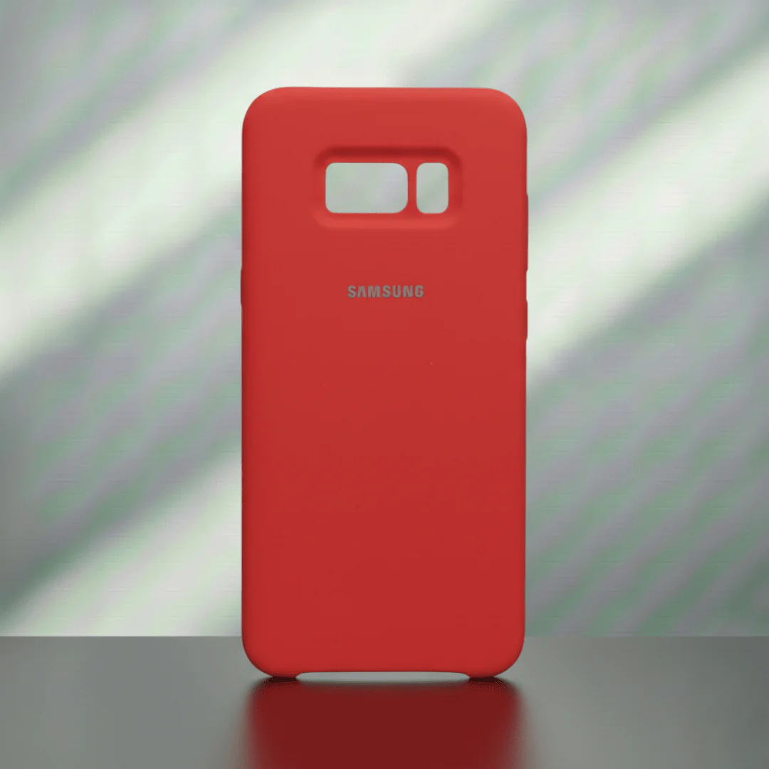 Red Camera Original Silicone Case for Samsung S8