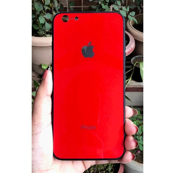 Red mirror Silicone Case for Apple iphone 6 plus/6s plus - Image 2