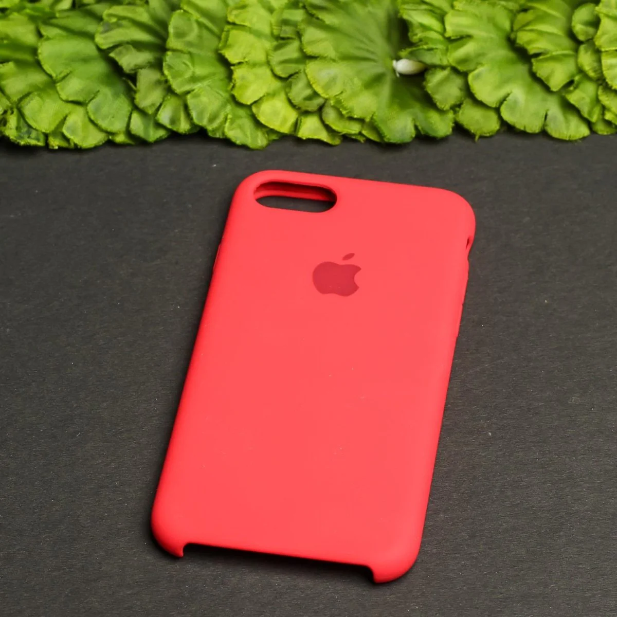 Red Original Silicone case for Apple iphone 7 - Image 2