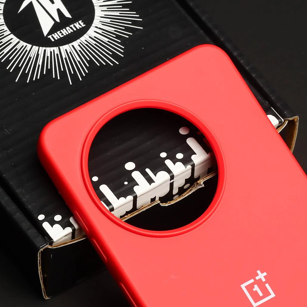Red Original Silicone case for Oneplus 11R - Image 4