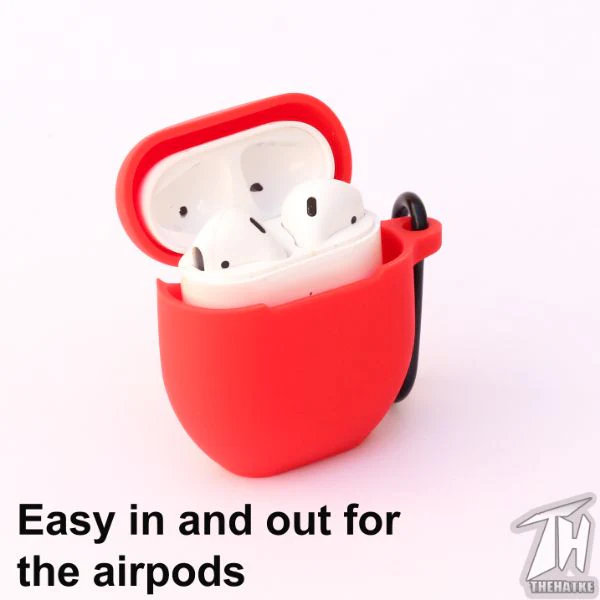 Red Silicone buds case for Oneplus Buds - Image 3