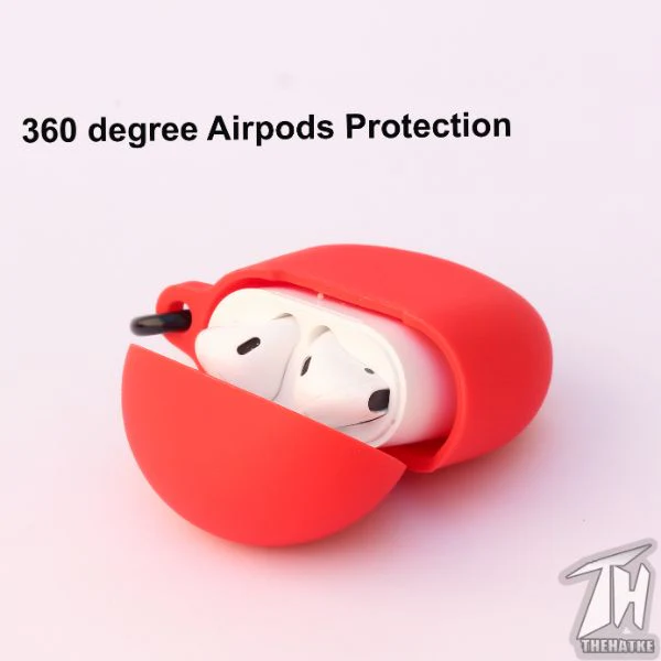 Red Silicone buds case for Oneplus Buds - Image 4