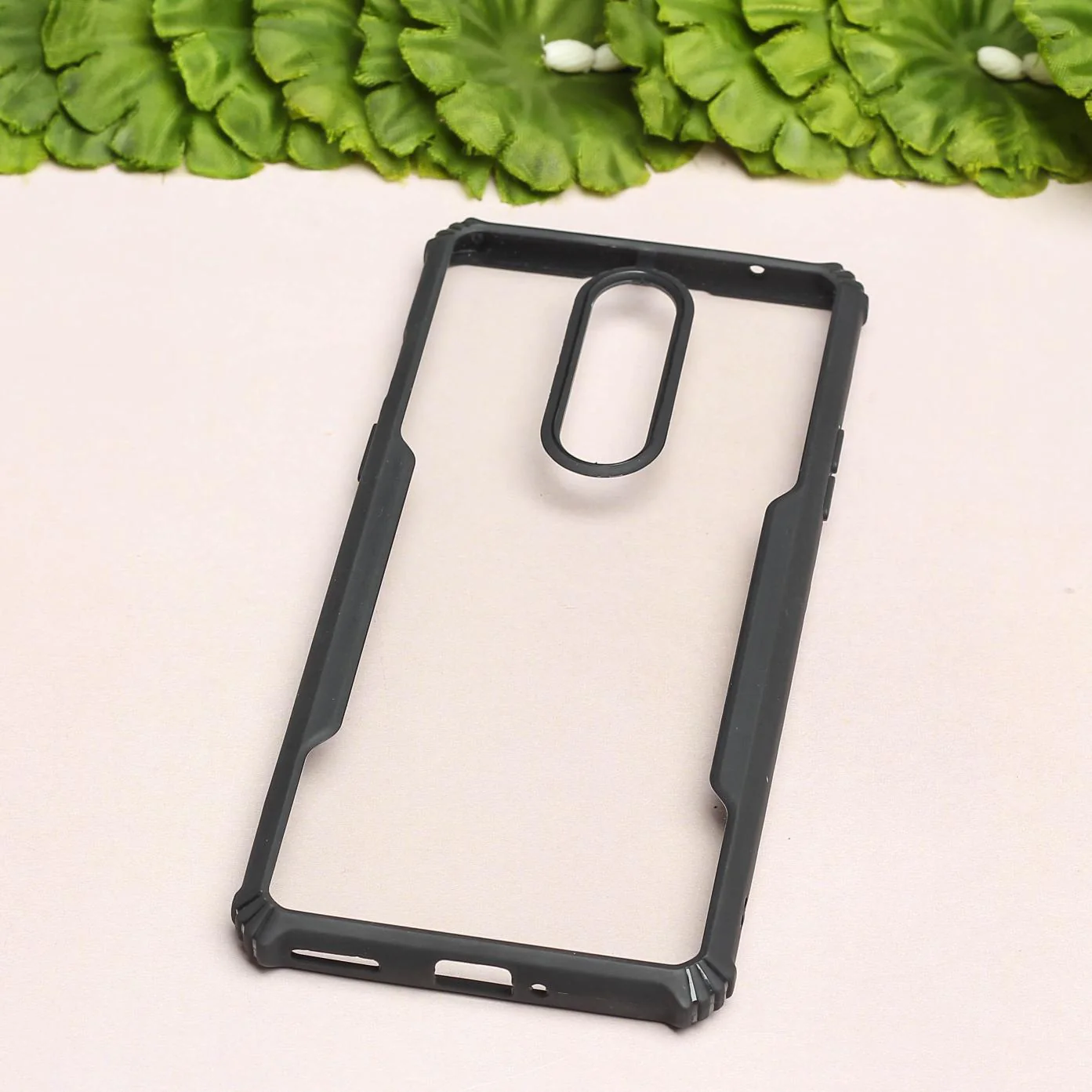 Shockproof transparent silicone Safe case for Oneplus 8 - Image 3