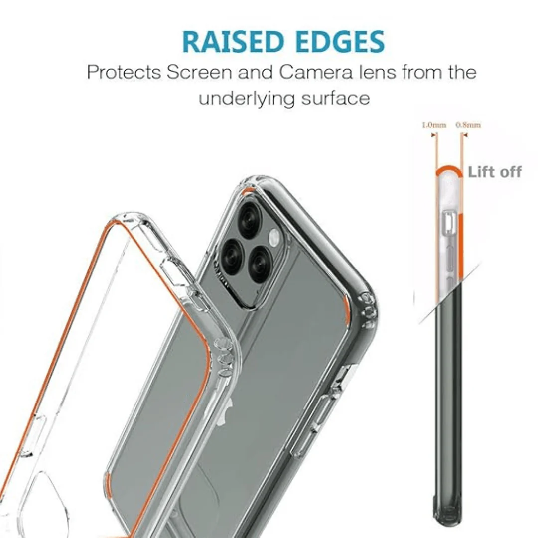 SilicaClear Transparent Silicone Case for Apple Iphone 11 Pro Max - Image 5