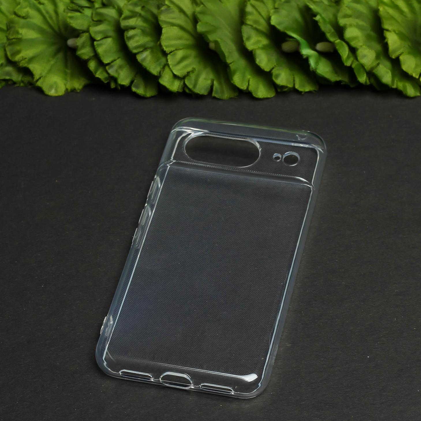 SilicaClear Transparent Silicone Case for Google Pixel 8 - Image 2