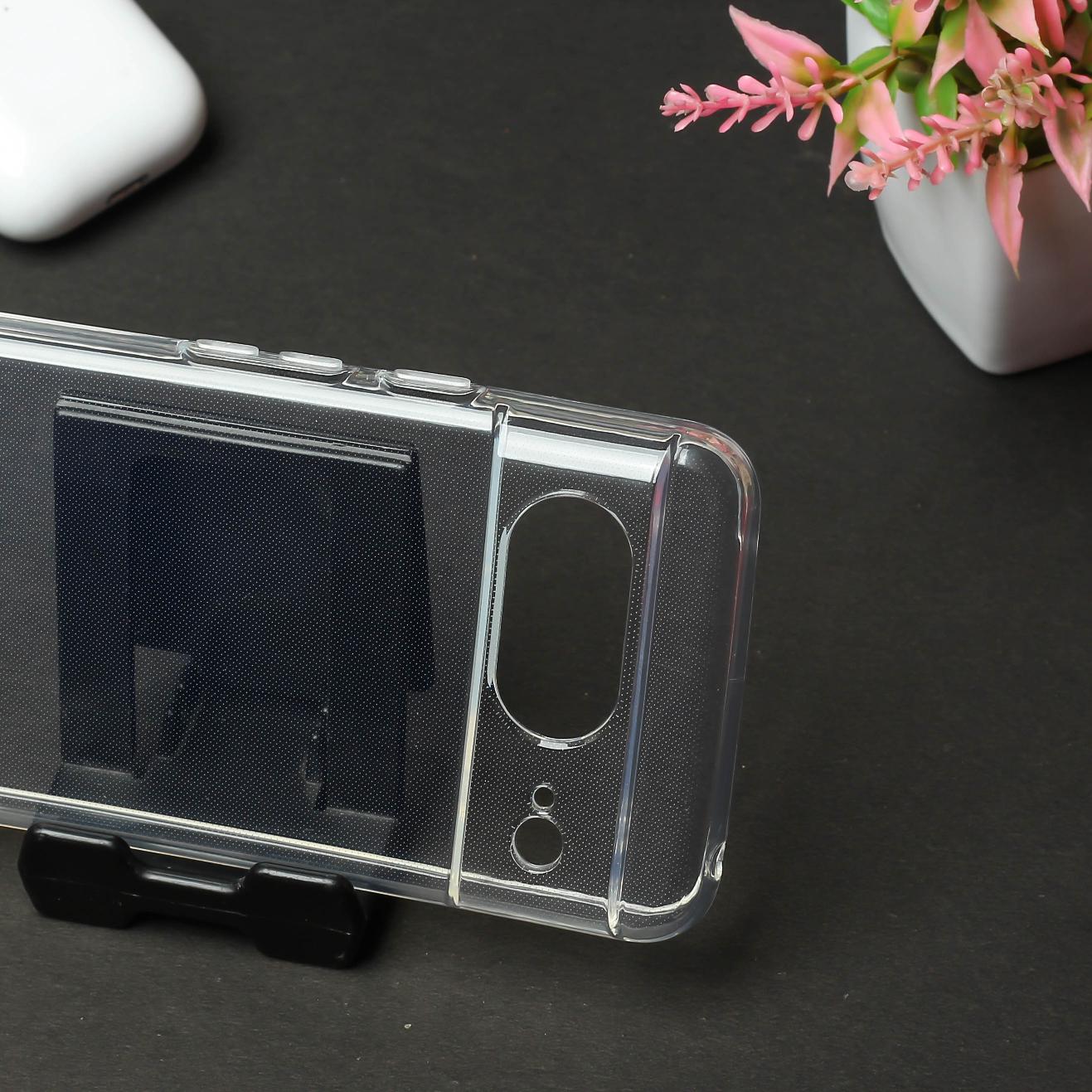 SilicaClear Transparent Silicone Case for Google Pixel 8 - Image 3