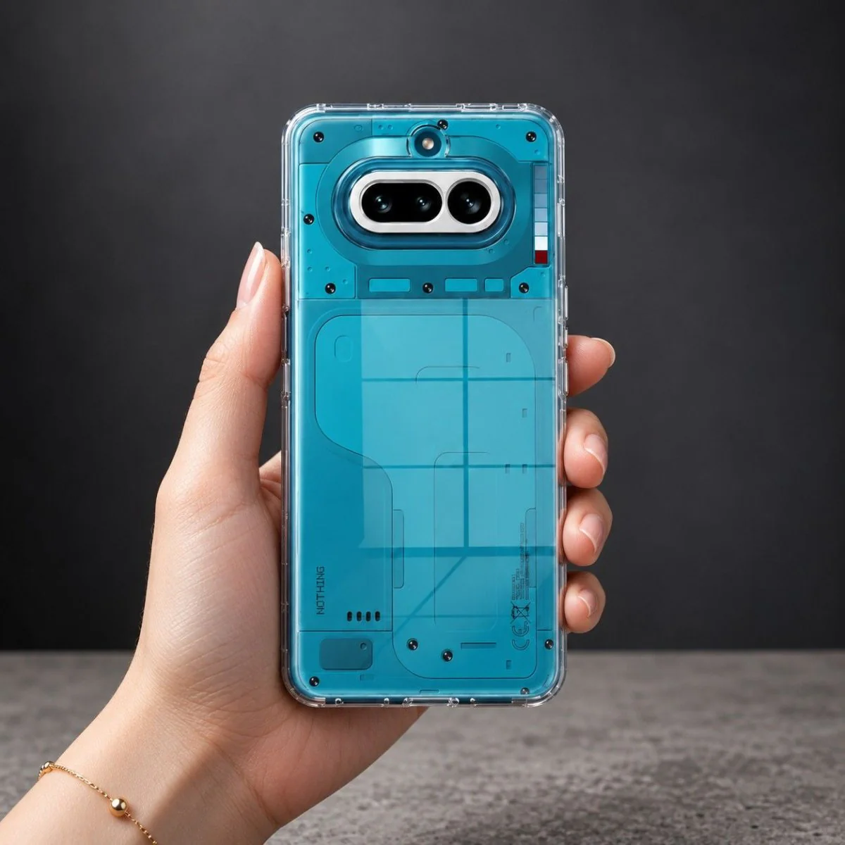 SilicaClear Transparent Silicone Case for nothing Phone 4a - Image 2
