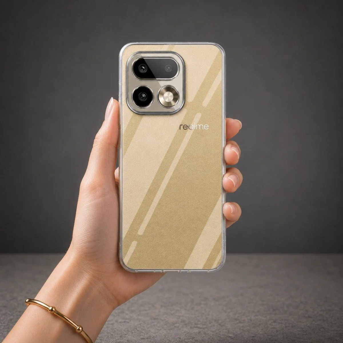 SilicaClear Transparent Silicone Case for Realme 16 Pro - Image 2
