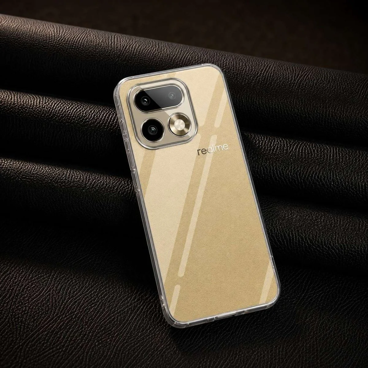 SilicaClear Transparent Silicone Case for Realme 16 Pro Plus