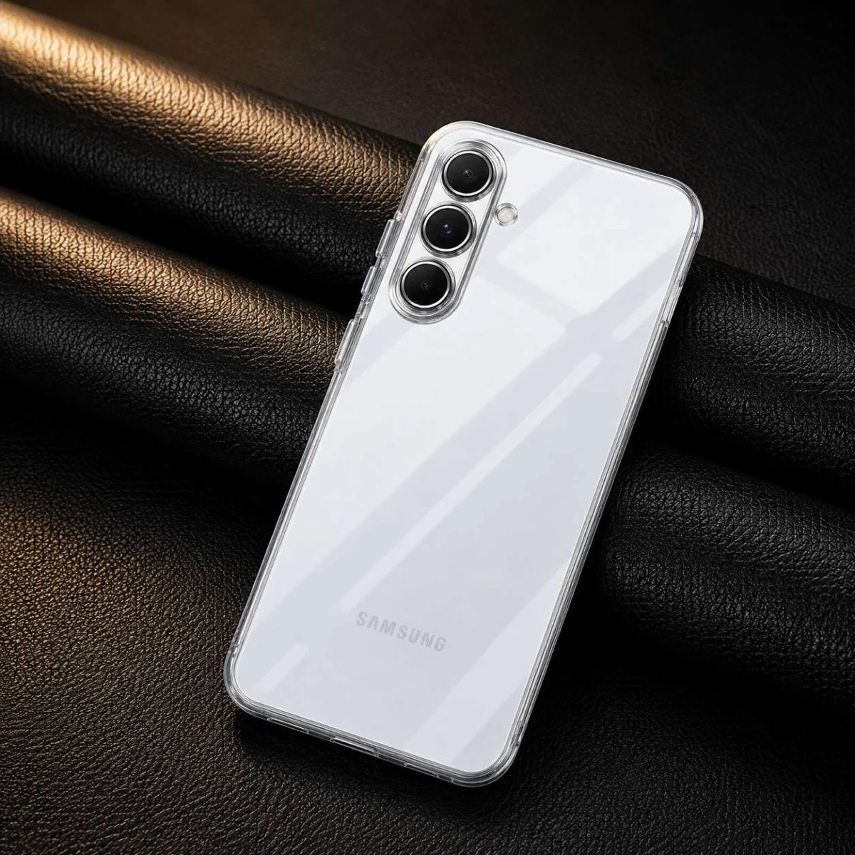 SilicaClear Transparent Silicone Case for Samsung S24