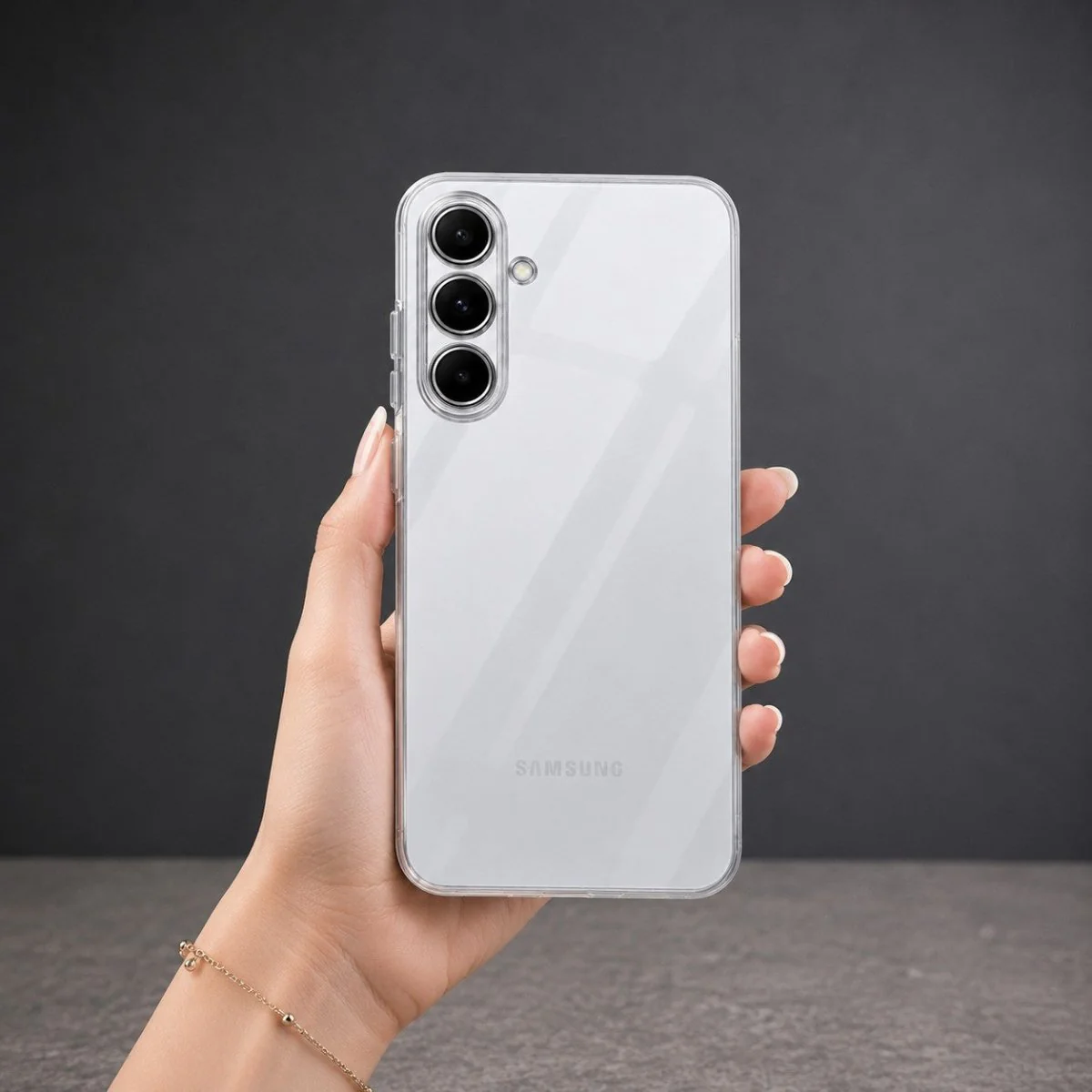 SilicaClear Transparent Silicone Case for Samsung S24 - Image 2