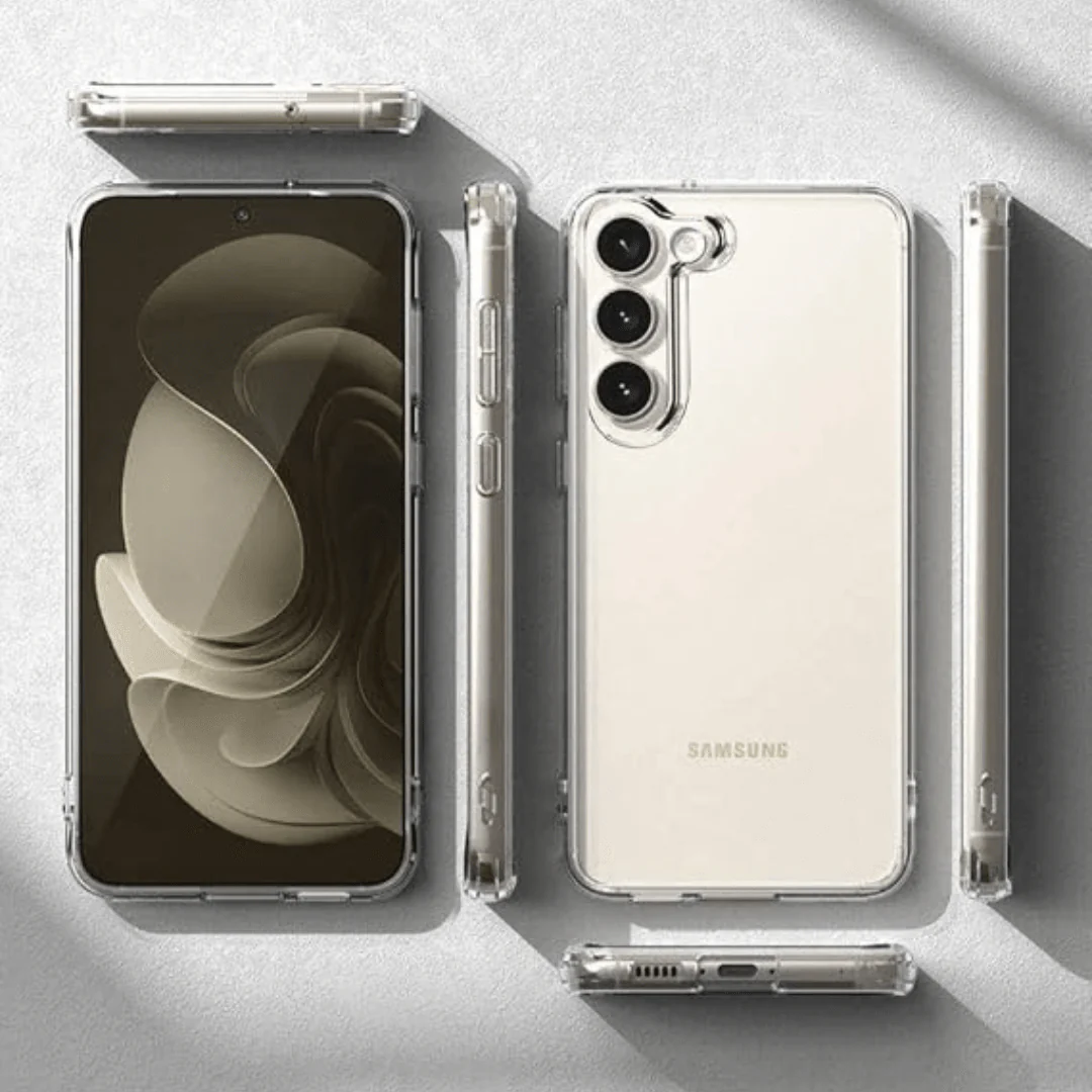 SilicaClear Transparent Silicone Case for Samsung S23 - Image 6