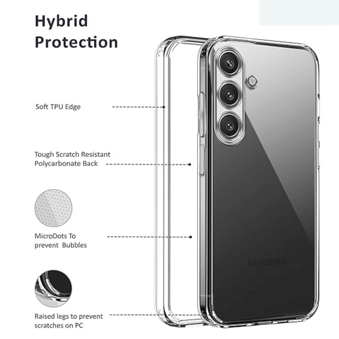 SilicaClear Transparent Silicone Case for Samsung S24 - Image 5