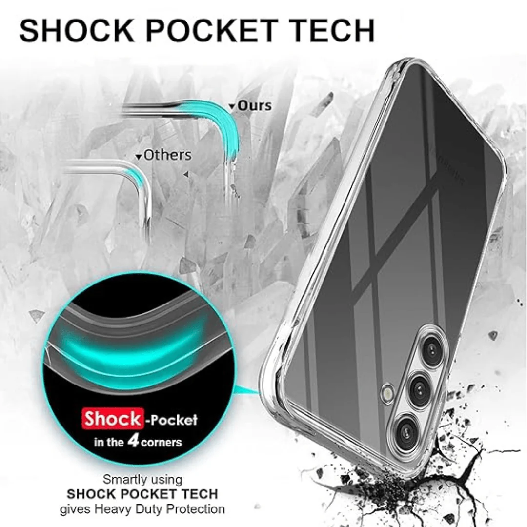 SilicaClear Transparent Silicone Case for Samsung S24 - Image 6