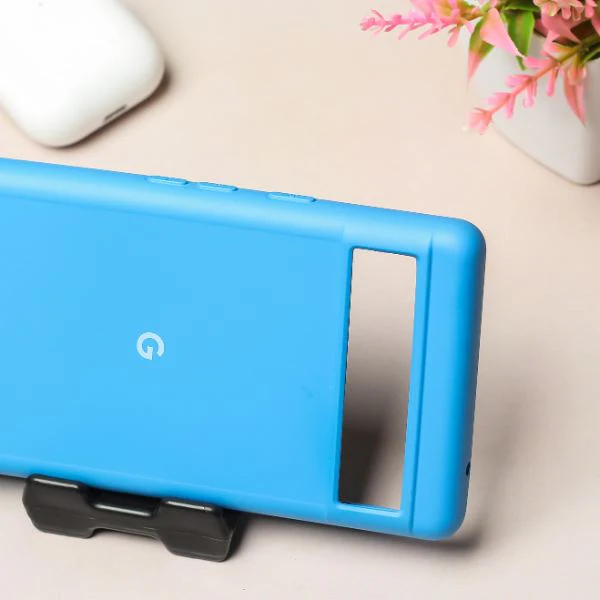 Sky blue Original Silicone case for Google Pixel 8a - Image 2