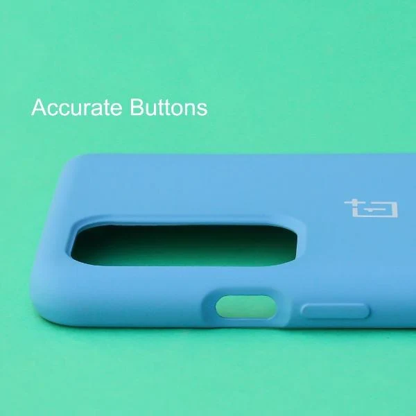 Sky Blue Original Silicone case for Oneplus 9 - Image 3