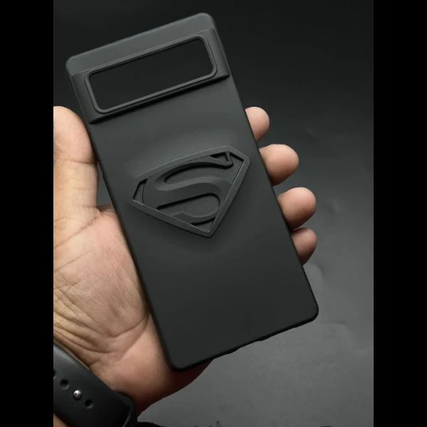Superhero-S Engraved silicon Case for Google Pixel 6