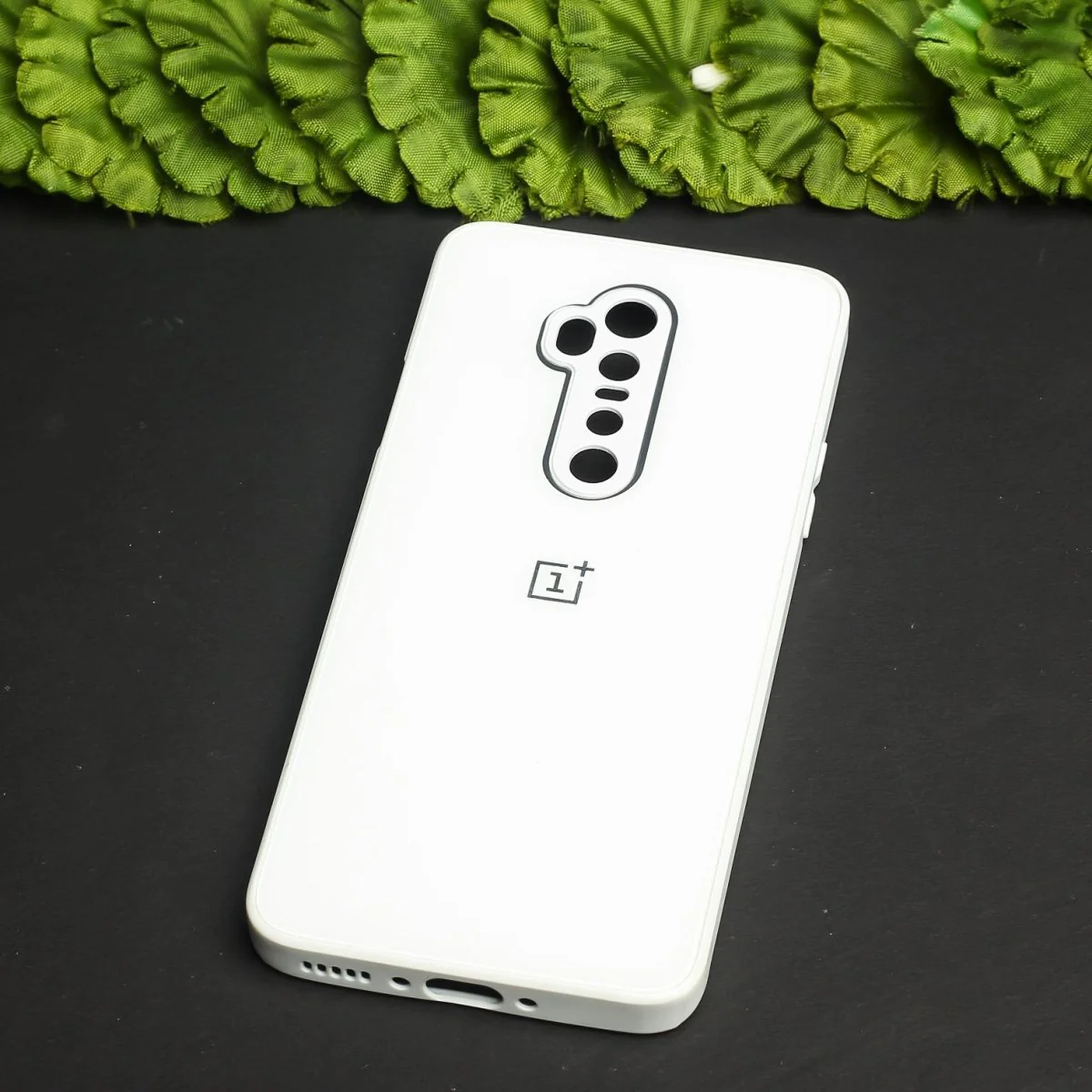 White camera Safe mirror case for Oneplus 7 Pro - Image 2